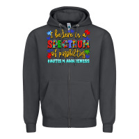 Smoke i believe in a spectrum of possibilities Zipper Hoodie - LillyAllenDesigns