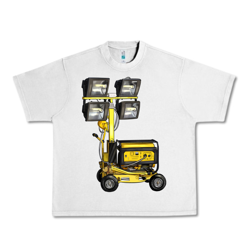 Towable Light Towers Urban Heavy Tee by LillyAllenDesigns | Teevron