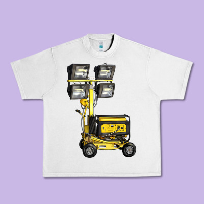 Towable Light Towers Urban Heavy Tee Designed By Lillyallendesigns