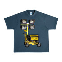 Midnight Navy Towable Light Towers Urban Heavy Tee - LillyAllenDesigns