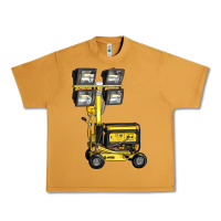 Peanut Butter Towable Light Towers Urban Heavy Tee - LillyAllenDesigns