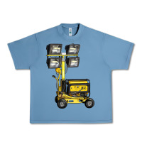 Pebble Blue Towable Light Towers Urban Heavy Tee - LillyAllenDesigns