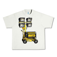 Pistachio Towable Light Towers Urban Heavy Tee - LillyAllenDesigns