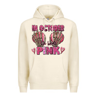Tofu in october we wear pink skeleton Premium Hoodie - texasbilliewilder