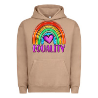 Pigment Burro equality rainbow Urban Hoodie - OliviaCreatesArt