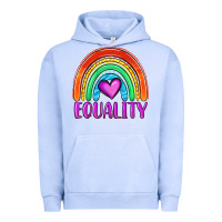 Pigment Grape Ice equality rainbow Urban Hoodie - OliviaCreatesArt