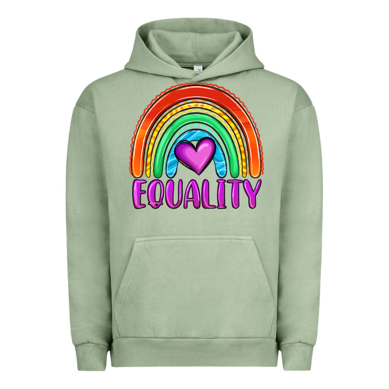 Equality Rainbow Urban Hoodie by OliviaCreatesArt | Teevron