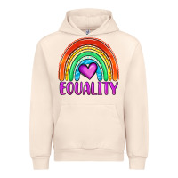 Sandshell equality rainbow Urban Hoodie - OliviaCreatesArt