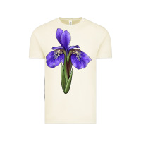 Vintage Arctic Iris Flower Illustrations Vintage Tee - LillyAllenDesigns