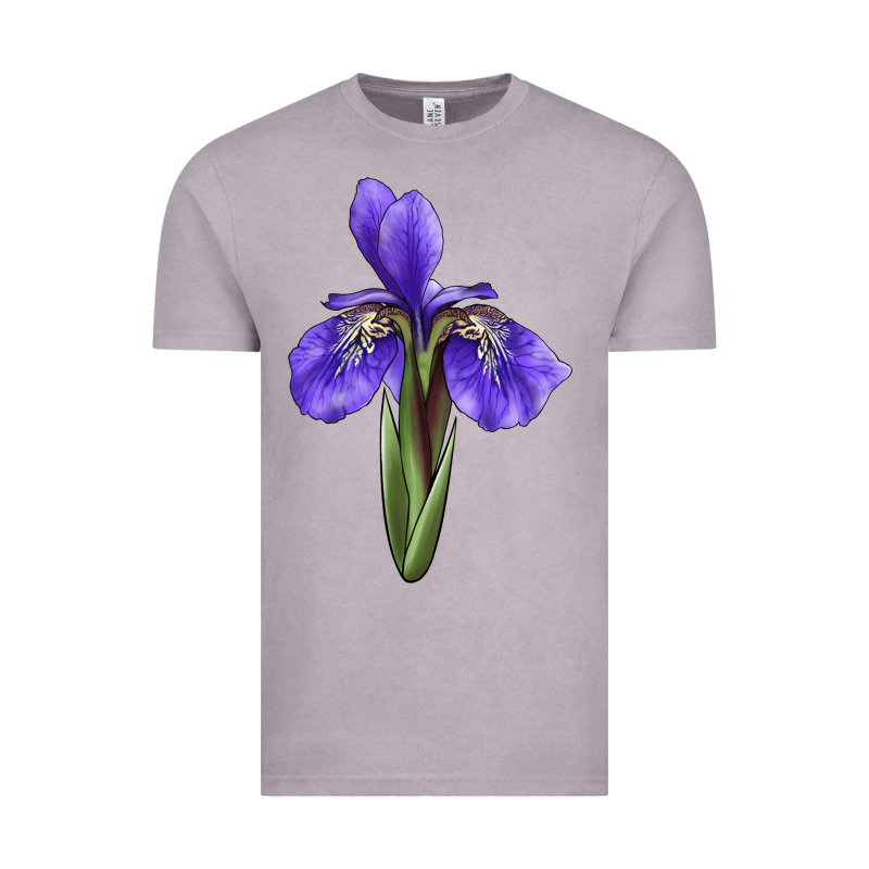 Iris Flower Illustrations Vintage Tee by LillyAllenDesigns | Teevron