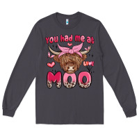 Smoke you had me at moo Long Sleeve Tee - MaliasSmallBusiness
