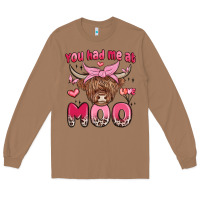 Toasted Coconut you had me at moo Long Sleeve Tee - MaliasSmallBusiness