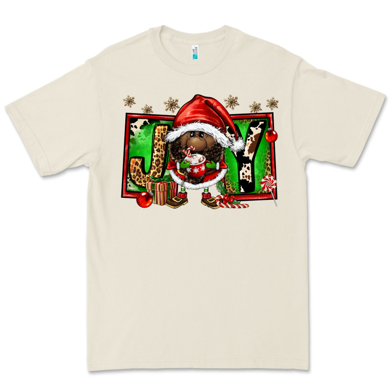 Joy Afro Santa Gnomes Premium Tee by FaDigitalArtStudio | Teevron