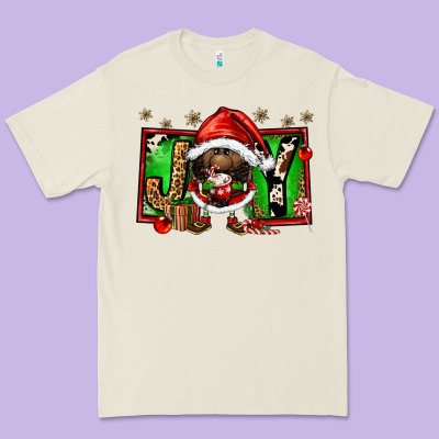 Joy Afro Santa Gnomes Premium Tee Designed By Fadigitalartstudio