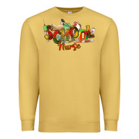 Antique Gold school nurse juneteenth Premium Sweatshirt - NancyCooperArtShop