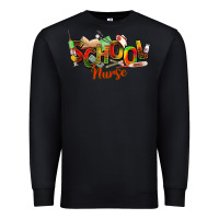 Black school nurse juneteenth Premium Sweatshirt - NancyCooperArtShop
