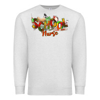 Oatmeal Heather school nurse juneteenth Premium Sweatshirt - NancyCooperArtShop