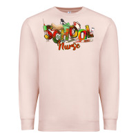 Pale Pink school nurse juneteenth Premium Sweatshirt - NancyCooperArtShop
