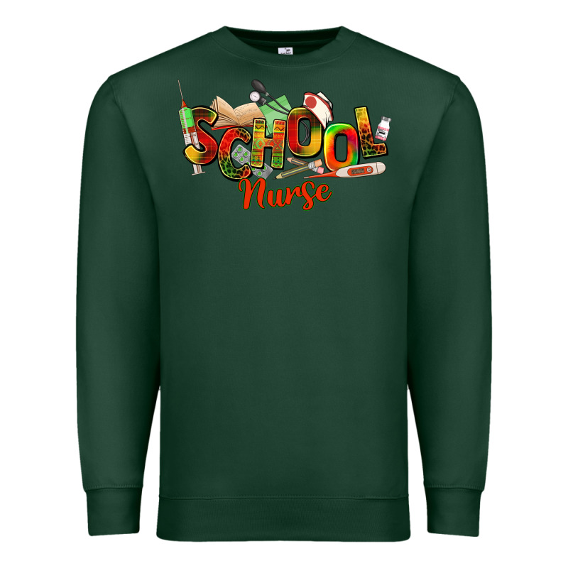School Nurse Juneteenth Premium Sweatshirt by NancyCooperArtShop | Teevron