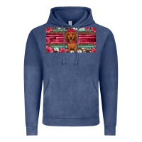 Vintage Denim dachshund puppy license plate Vintage Hoodie - Artiststas