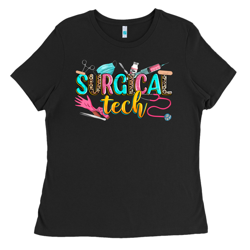 Surgical Tech Ladies Tee by Zillion Design Studio | Teevron