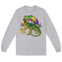 Moon Dust mardi gras tree rex Long Sleeve Tee - MaliasSmallBusiness