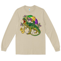 Mushroom mardi gras tree rex Long Sleeve Tee - MaliasSmallBusiness
