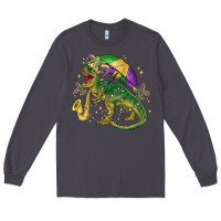 Smoke mardi gras tree rex Long Sleeve Tee - MaliasSmallBusiness