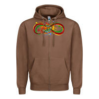 Chestnut butterfly infinity symbol autism Zipper Hoodie - LillyAllenDesigns
