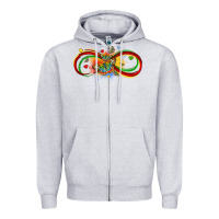 Heather Grey butterfly infinity symbol autism Zipper Hoodie - LillyAllenDesigns