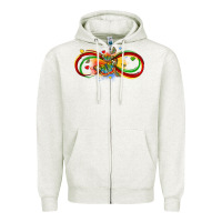 Oatmeal Heather butterfly infinity symbol autism Zipper Hoodie - LillyAllenDesigns