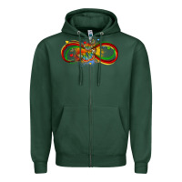 Sports Green butterfly infinity symbol autism Zipper Hoodie - LillyAllenDesigns