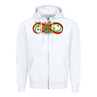 White butterfly infinity symbol autism Zipper Hoodie - LillyAllenDesigns