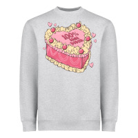 Heather Grey 100 percent that bitch Heavyweight Sweatshirt - MaliasSmallBusiness