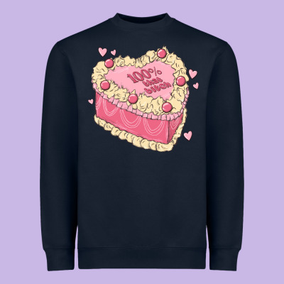 100 Percent That Bitch Heavyweight Sweatshirt Designed By Maliassmallbusiness