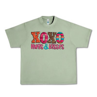 Oil Green xoxo hugs and kisses Urban Heavy Tee - Jasminsmagicworld