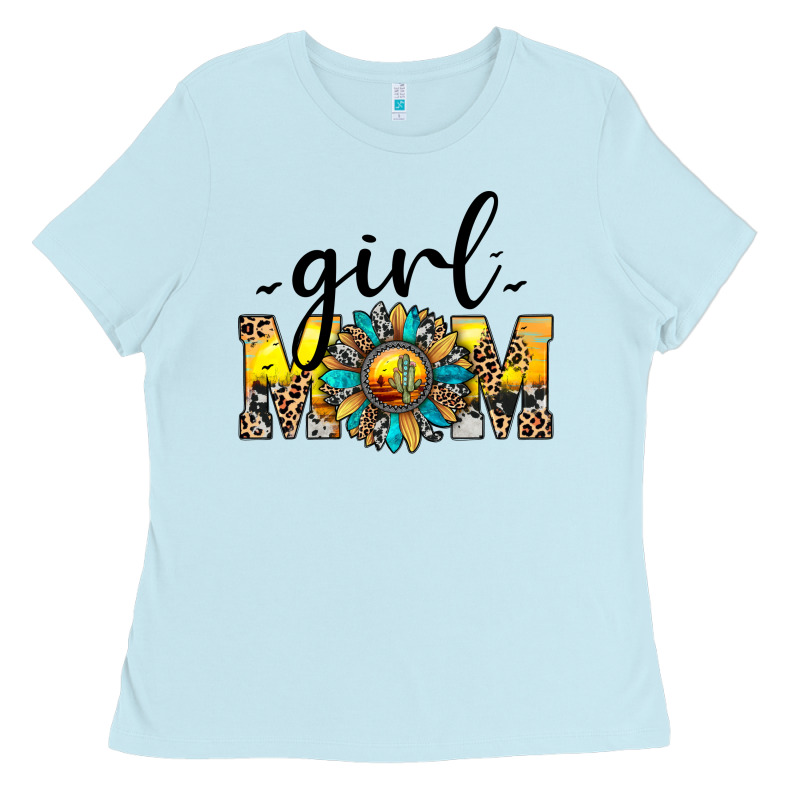 Girl Mom Ladies Tee by JahusDesignShop | Teevron