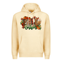 Pina Colada Fall vibes pumpkins Premium Hoodie - NancyCooperArtShop