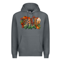 Rock Fall vibes pumpkins Premium Hoodie - NancyCooperArtShop