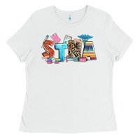 White stna Ladies Tee - Zillion Design Studio