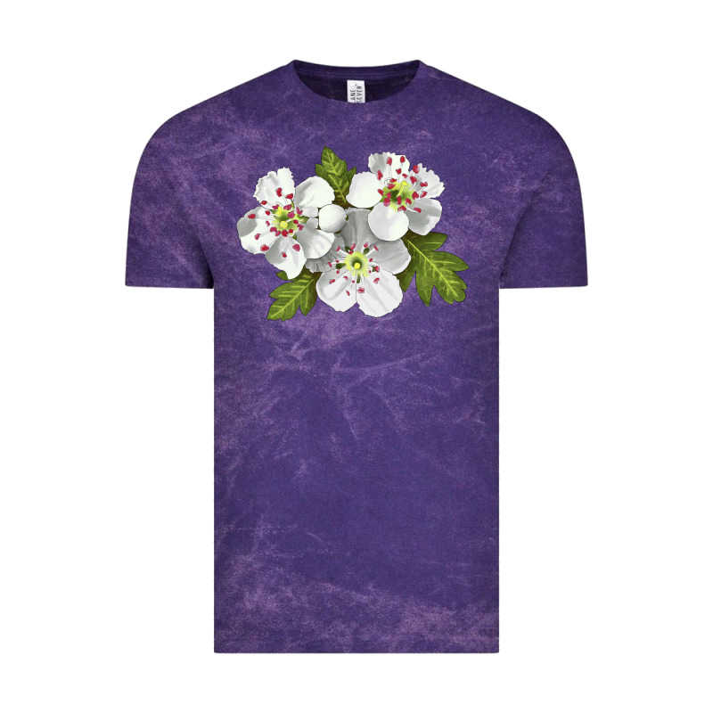 Hawthorn Flower Illustrations Vintage Tee by LillyAllenDesigns | Teevron