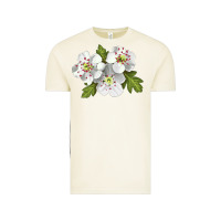 Vintage Arctic Hawthorn Flower Illustrations Vintage Tee - LillyAllenDesigns