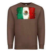 Chestnut Mexican Flag Premium Sweatshirt - texasbilliewilder