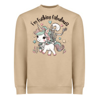 Mushroom i'm fucking fabulous Heavyweight Sweatshirt - MaliasSmallBusiness