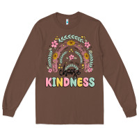 Chestnut choose kindness Long Sleeve Tee - MaliasSmallBusiness