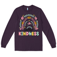 Plum choose kindness Long Sleeve Tee - MaliasSmallBusiness
