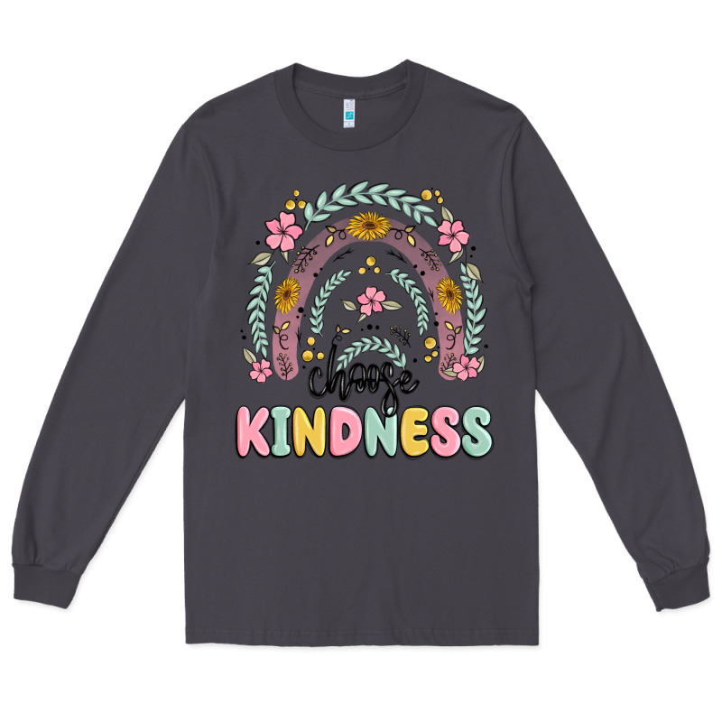 Choose Kindness Long Sleeve Tee by MaliasSmallBusiness | Teevron