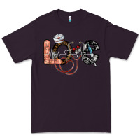 Plum love nurse Premium Tee - SublimationCraftShop
