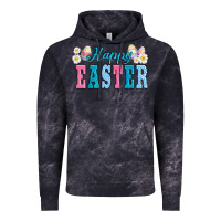 Cloud Black happy easter eggs Vintage Hoodie - AdoDesignShop