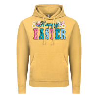 Vintage Mustard happy easter eggs Vintage Hoodie - AdoDesignShop